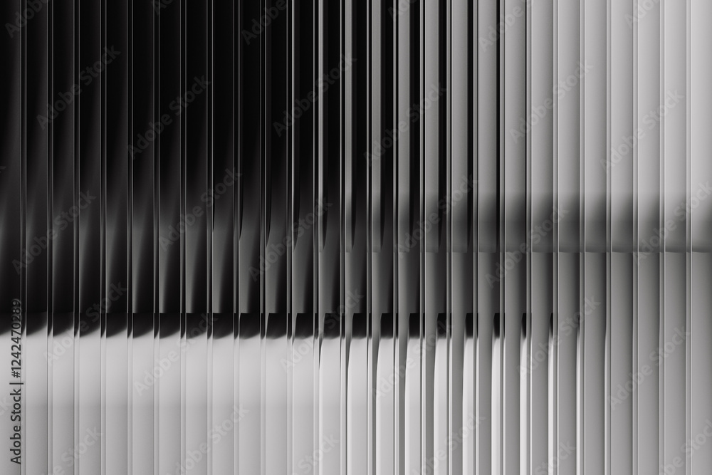 Captivating abstract patterns cast through glass reflections Captivating abstract patterns cast through glass reflections