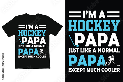 Proud Hockey Player T-Shirt Design