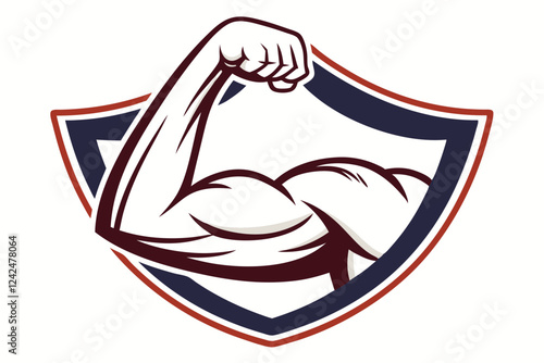 Strong Arm Icon – Gym Fitness Symbol