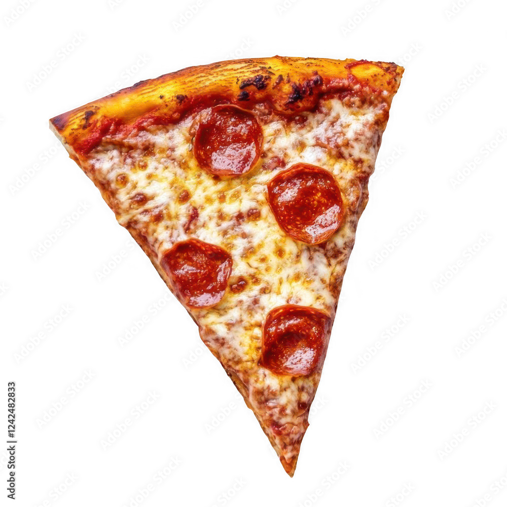 Pepperoni pizza. Top view. Pepperoni pizza. Top view.