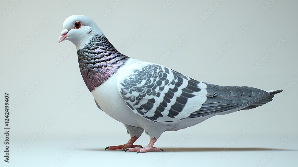 Fototapeta premium Compilation of White-bellied Redstart (Luscinia phaenicuroides)