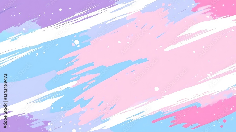 Fototapeta premium Pastel brushstrokes, abstract art background