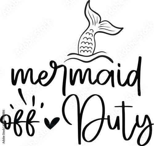 Mermaid Off Duty