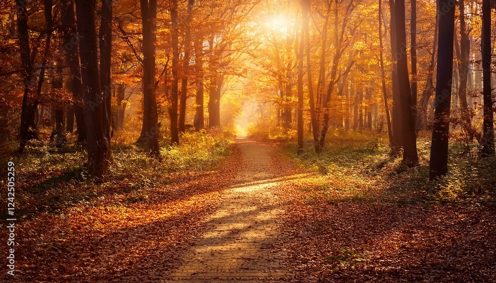 Fototapeta premium Fall Colors in the Woods