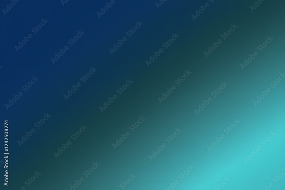 Obraz premium A serene blue dark navy indigo gradient color backdrop abstract background 