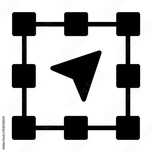 selection Solid icon