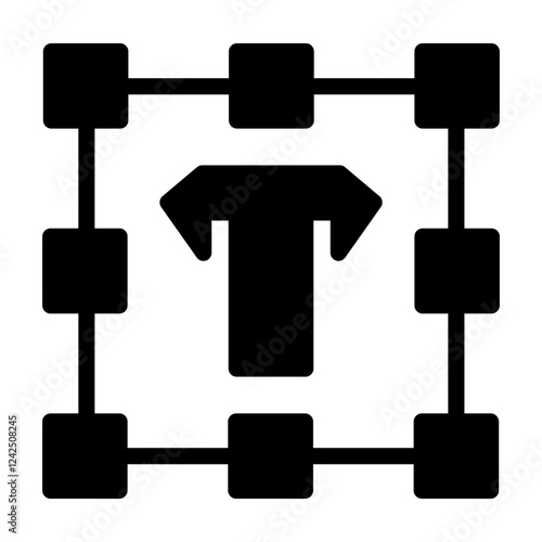 text tool Solid icon