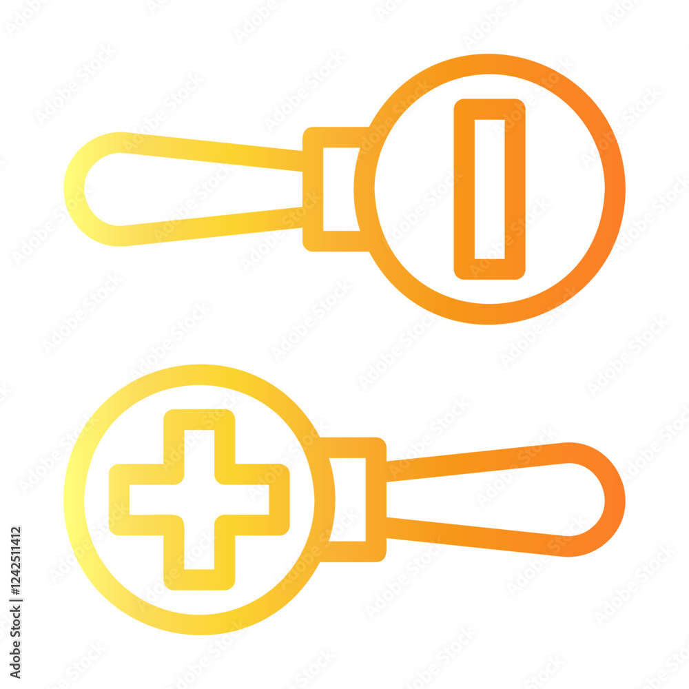 Fototapeta premium zoom Line Gradient Icon