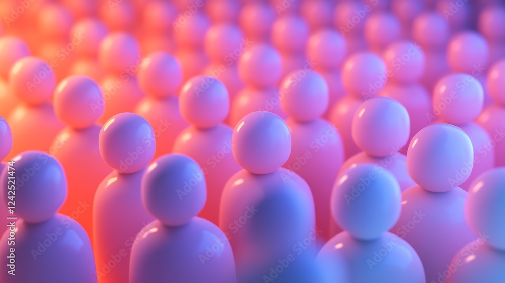 3D Render Social Media Concept for a Digital Strategist 3D Render Social Media Concept for a Digital Strategist