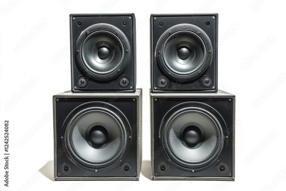 High-Fidelity Speakers: A Modern Audio System with Powerful Sound High-Fidelity Speakers: A Modern Audio System with Powerful Sound
