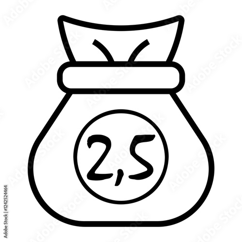 zakat Line Icon