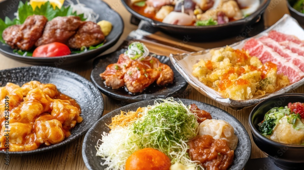 おかずがたくさんの食卓 おかずがたくさんの食卓