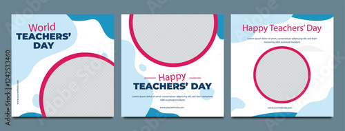 School admission social media post banner design. back to school social media post banner design set. Back to school admission promotion banner. school admission template for social media ad.