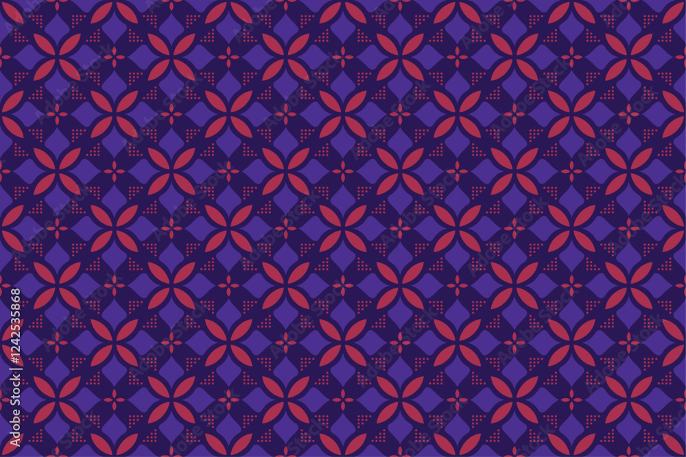 Pink Purple Seamless Pattern