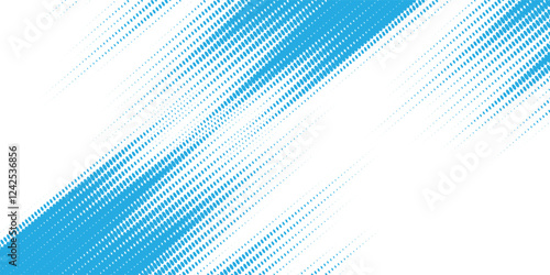 Dots halftone white and blue color pattern gradient grunge texture background. Dots pop art comics sport style vector illustration. vector grunge and dot
