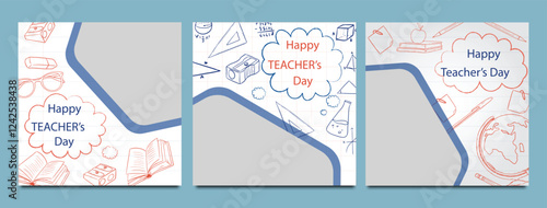 School admission social media post banner design. back to school social media post banner design set. Back to school admission promotion banner. school admission template for social media ad.