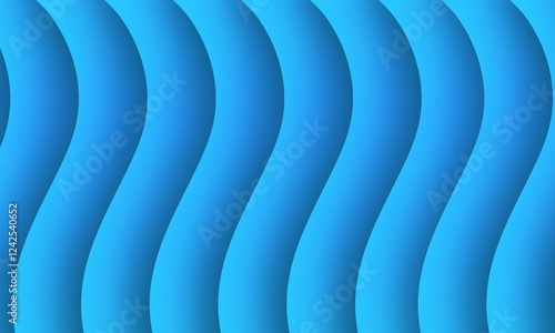 abstract background with blue waves