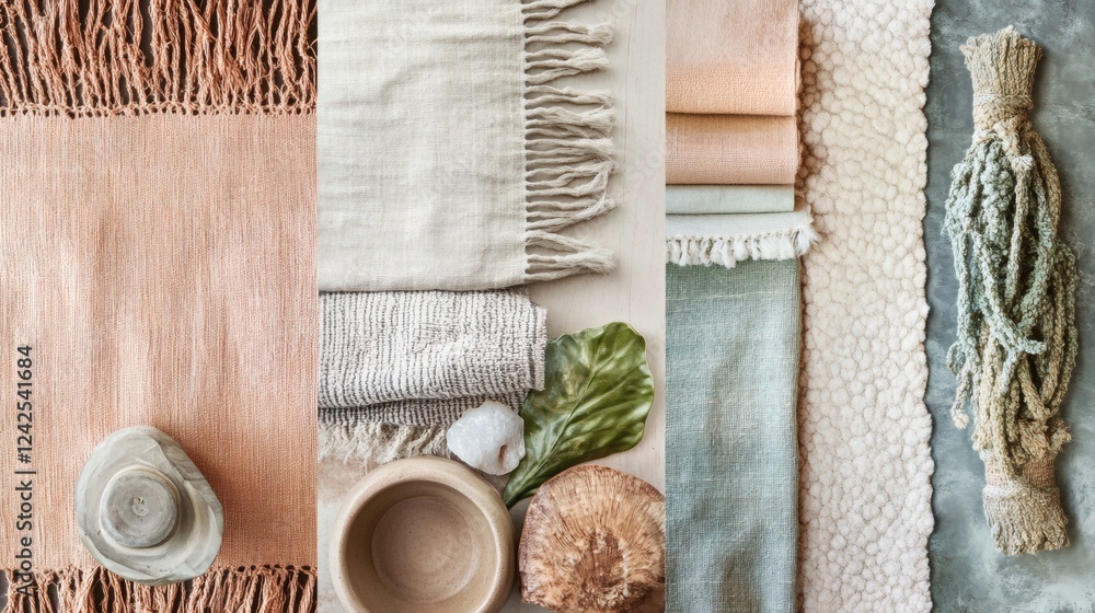 Textured Fabric Swatches in Earthy Tones Natural Fiber Samples for Interior Design and Fashion Textured Fabric Swatches in Earthy Tones Natural Fiber Samples for Interior Design and Fashion