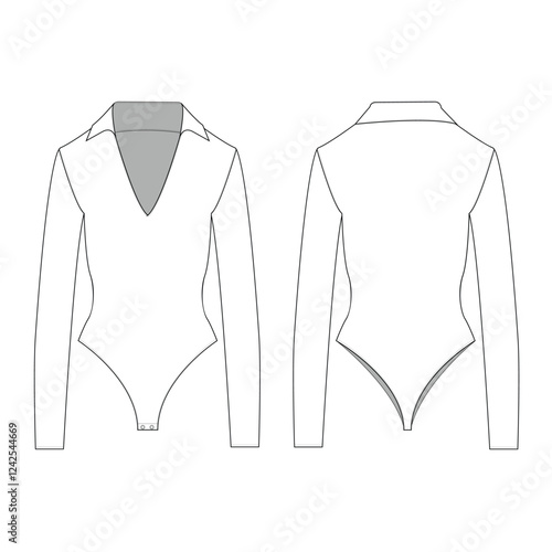 woman swim suits body suits mockup template clothing vector design