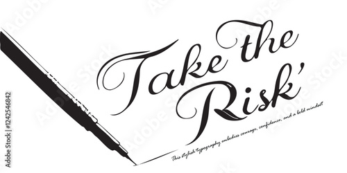 Elegant inspirational quote 