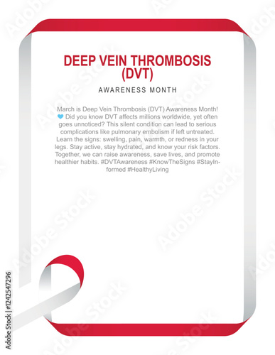 Raising Awareness for Deep Vein Thrombosis (DVT) This Month
