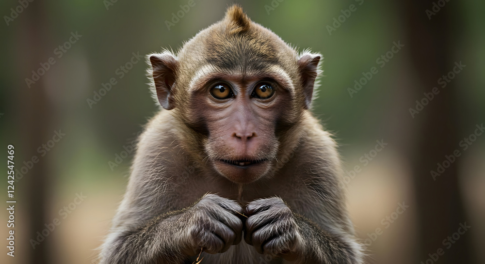 funny meme expression, monkey face afraid or worried funny meme expression, monkey face afraid or worried