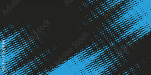 Halftone blue dots pattern and purple gradient grunge texture background