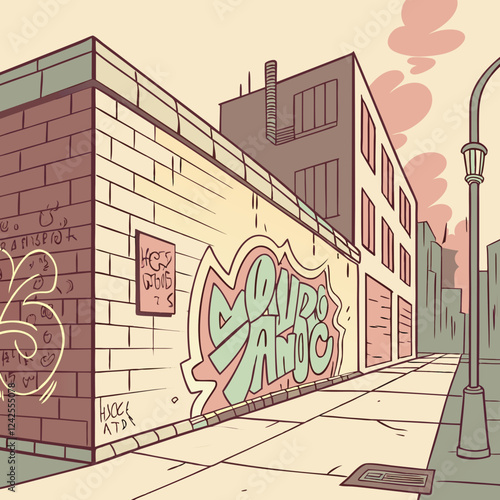 "Graffiti Vector Art – Bold & Urban Designs"