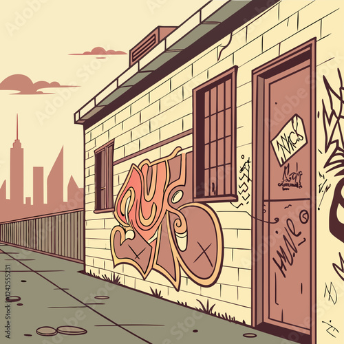 "Graffiti Vector Art – Bold & Urban Designs"