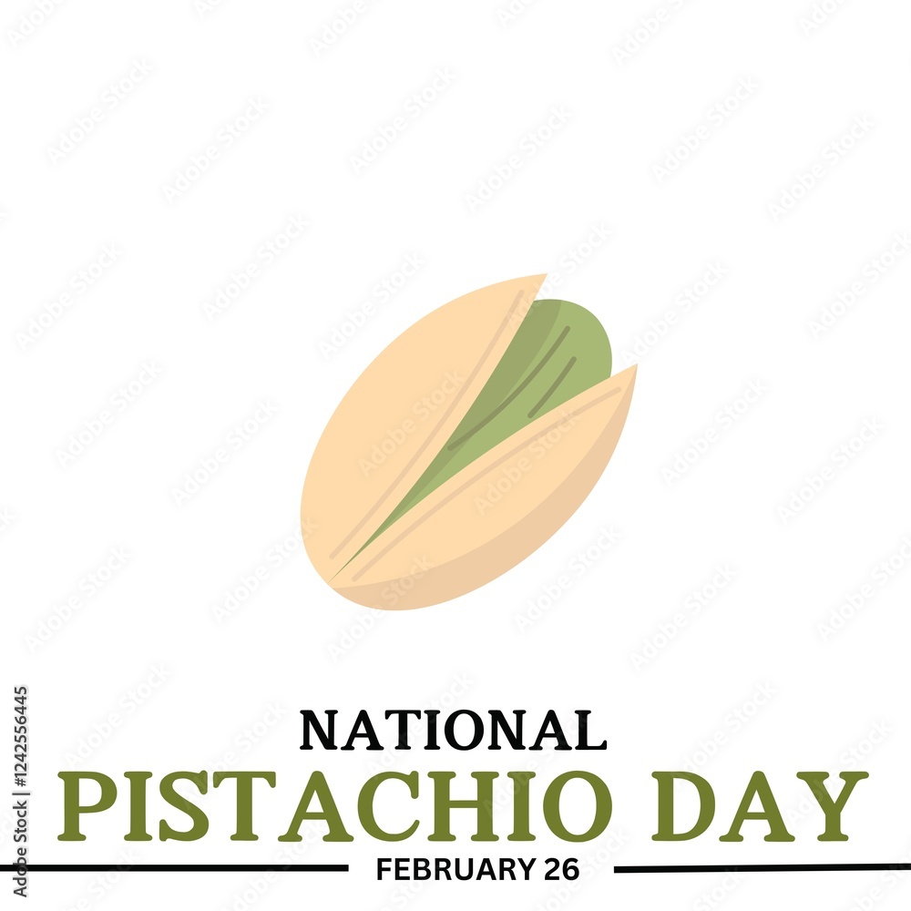 Fototapeta premium national pistachio day 