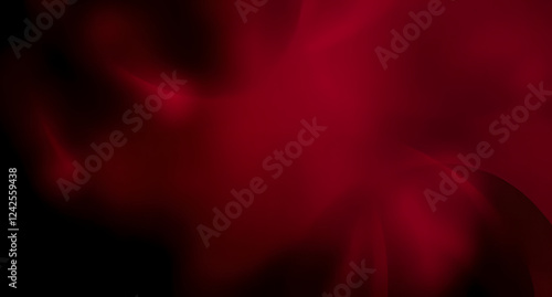 Dark crimson ruby burgundy wine maroon red black abstract background. Rich deep gradient. Velvet satin fabric. Luxury elegant premium aesthetic