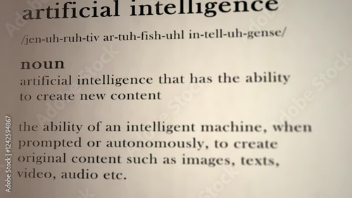 Generative Artificial Intelligence Definition