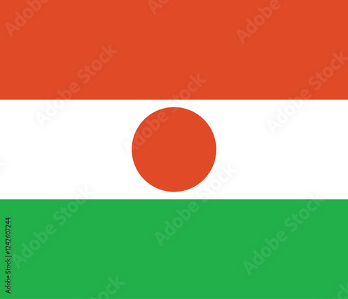 Free Download Niger flag official colors and proportion digital vector illustration. - GFXLoad
