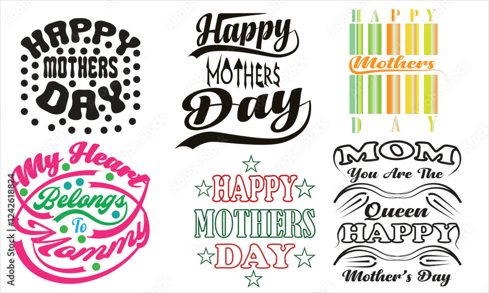 mothers day bundle t shirt design, vector, element, graphic etc. mothers day bundle t shirt design, vector, element, graphic etc.