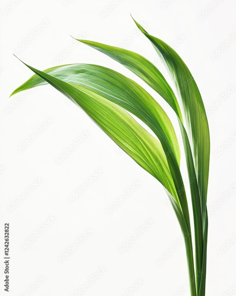 Tropical Palm Leaves in Green with Texture Overlay for Travel Campaigns Tropical Palm Leaves in Green with Texture Overlay for Travel Campaigns