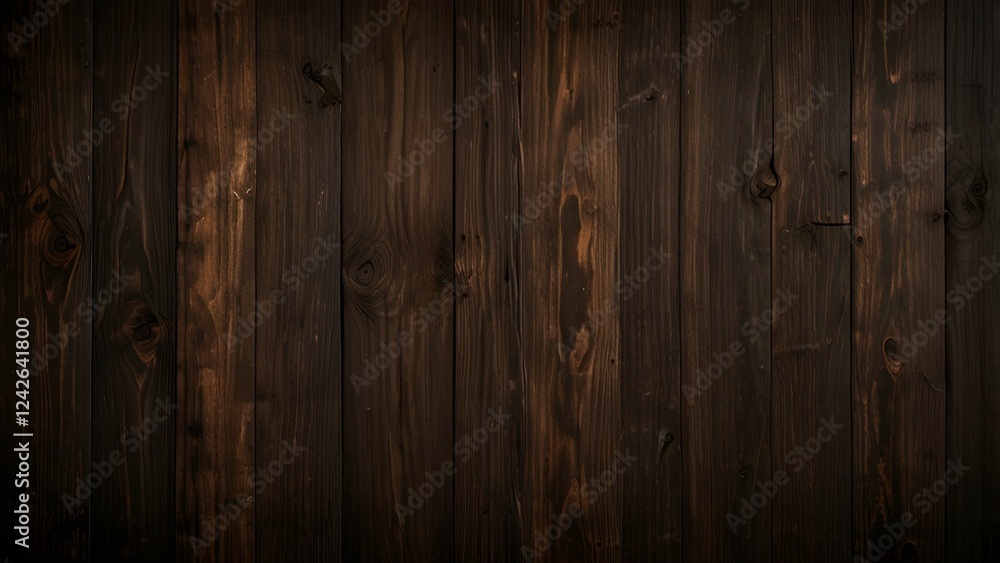 Old grunge dark textured wooden background ,The surface of the old brown wood texture. Generative AI Old grunge dark textured wooden background ,The surface of the old brown wood texture. Generative AI