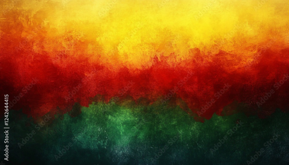 Fototapeta premium Vibrant abstract background ideal for Black History Month celebrations with rich colors and ample space for text integration in various design projects.
