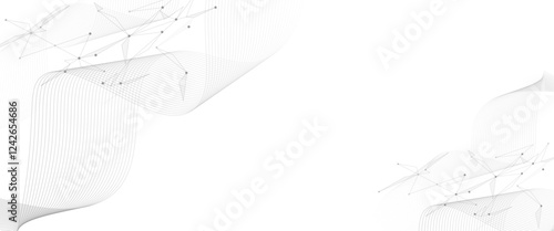 Vector Connect link background. global network technology concept. Digital technology futuristic internet network speed connection white background.