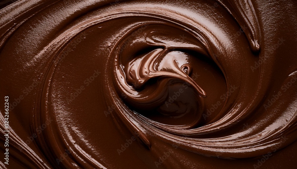 滑らかな最高級のチョコレートクリーム 滑らかな最高級のチョコレートクリーム