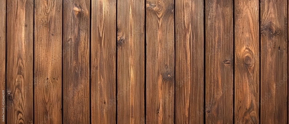 A close-up view of rustic wooden planks, showcasing rich textures and warm tones, perfect for backgrounds or design elements. A close-up view of rustic wooden planks, showcasing rich textures and warm tones, perfect for backgrounds or design elements.