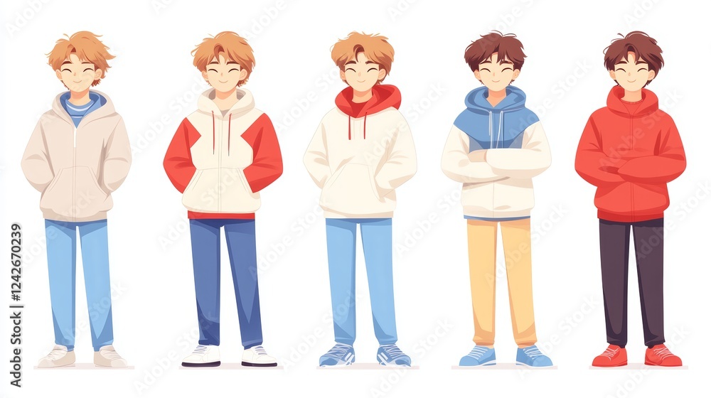 Stylish Boys Casual Fashion Hoodies Poses Stylish Boys Casual Fashion Hoodies Poses