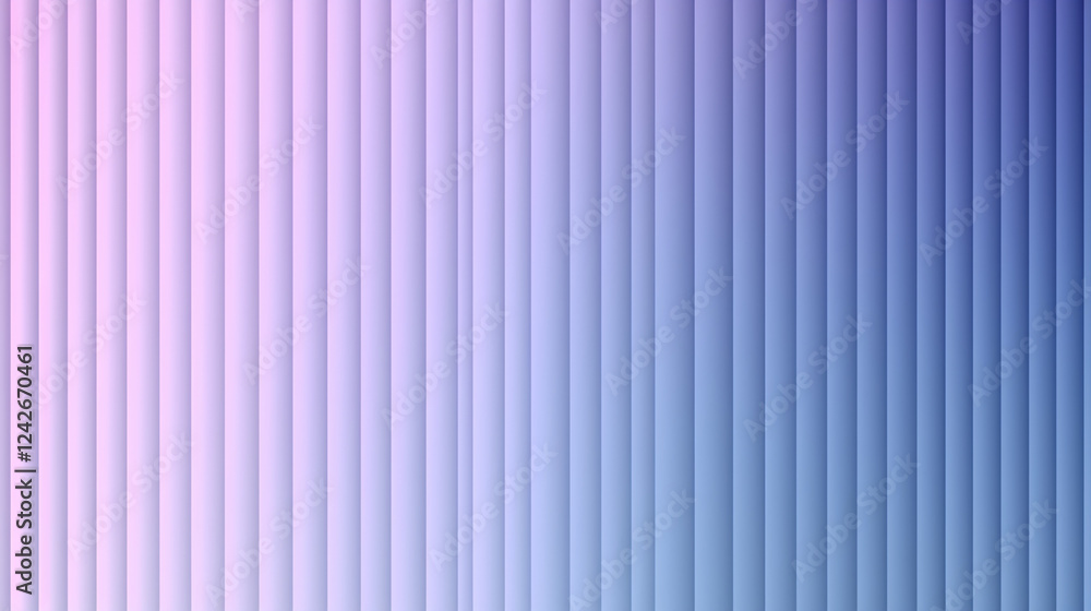 Fototapeta premium A rendered vertical gradient of light purple and blue, designed for high-tech wallpaper or display banner