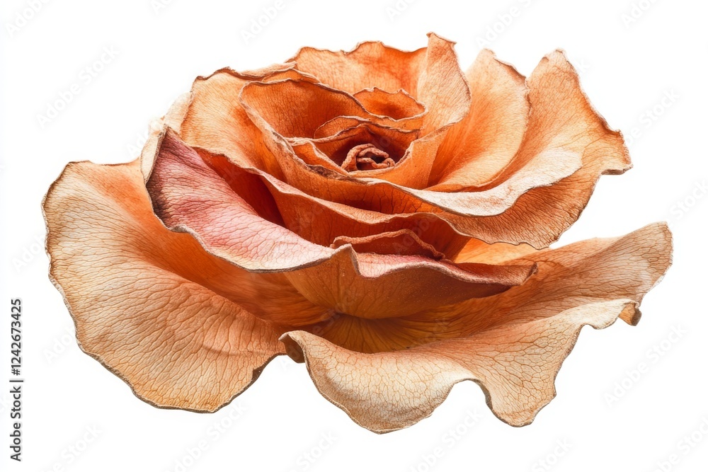 Dried Rose Petals: A Stunning Floral Still Life Dried Rose Petals: A Stunning Floral Still Life