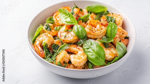 Shrimp Scampi with Spinach ...
