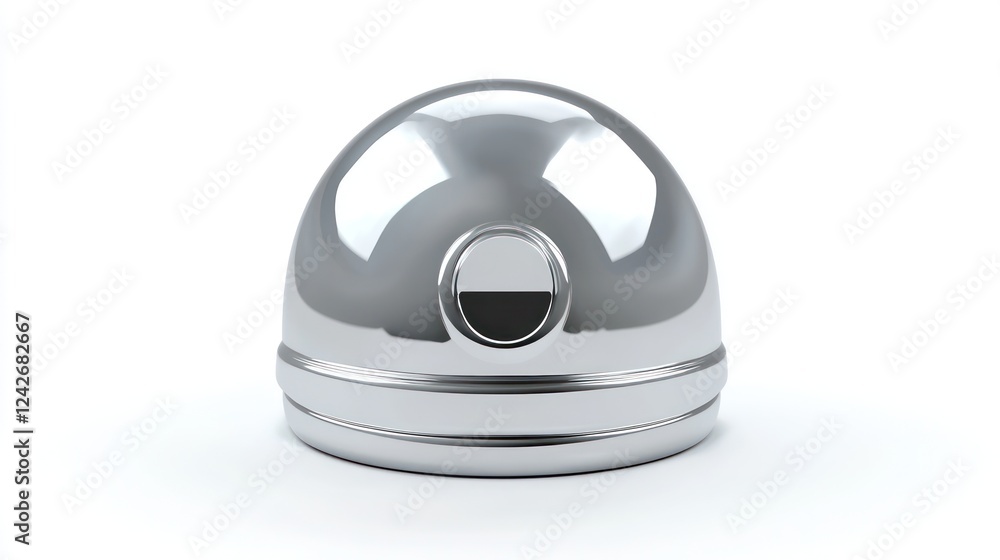 Platinum-colored notification bell with one new alert, set against a stark white background for social media. Platinum-colored notification bell with one new alert, set against a stark white background for social media.