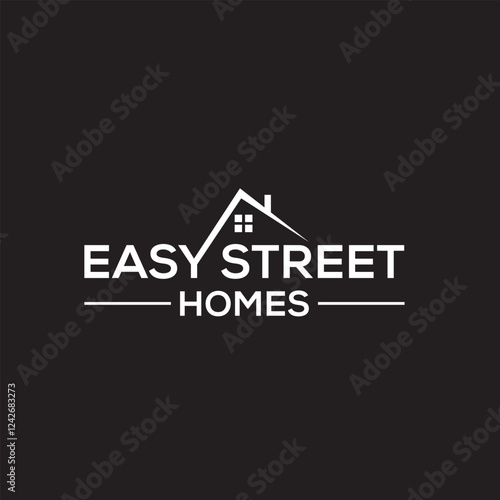 A modern, professional design featuring rooftops, buildings, or keys, ideal for real estate agencies, property developers, and brokers. Sleek, versatile, and impactful.