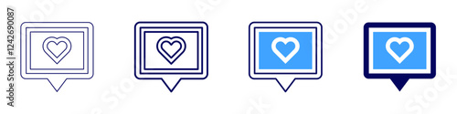 Network firewall icon in 4 different styles. Thin Line, Line, Bold, and Bold Line. Duotone style. Editable stroke