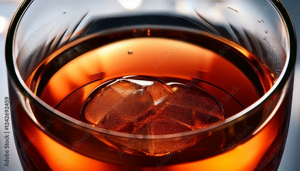 Eleganter Cocktail im Abendlicht – Stilvolles Getränk mit Orangengarnitur und stimmungsvoller Bokeh-Kulisse Eleganter Cocktail im Abendlicht – Stilvolles Getränk mit Orangengarnitur und stimmungsvoller Bokeh-Kulisse