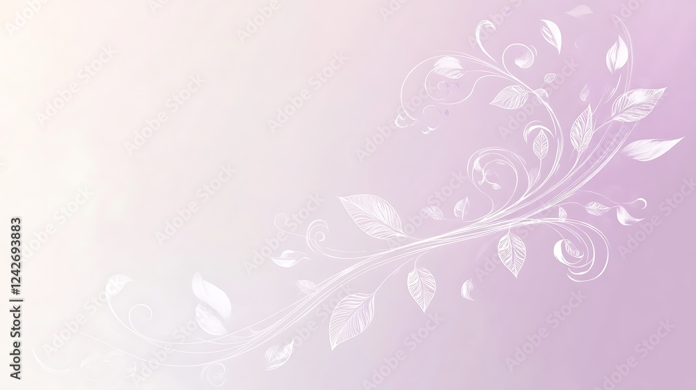 Floral design, pastel background, wedding invitation Floral design, pastel background, wedding invitation