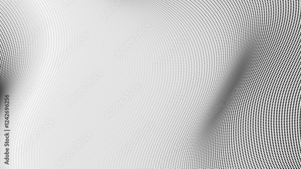 Abstract halftone dots. Halftone wave dots background. Abstract halftone dots. Halftone wave dots background.